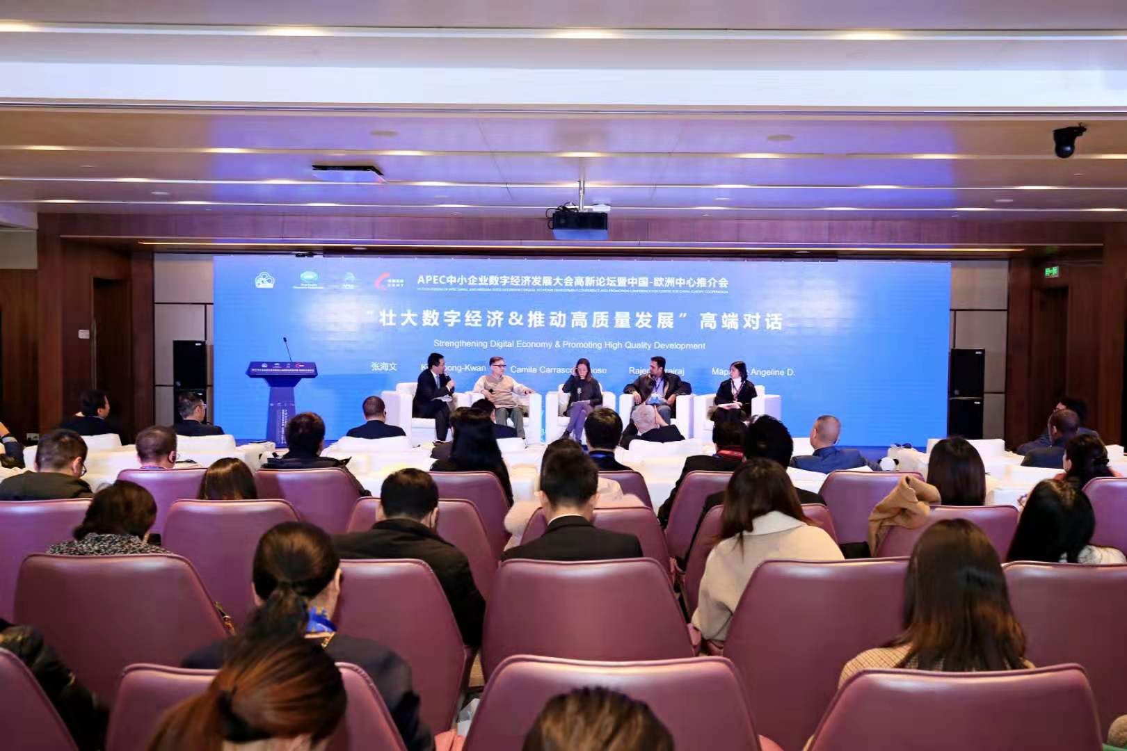 APEC中小企业数字经济发展大会高新主题分会暨 中国-欧洲中心推介会成功举办