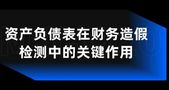 资产负债表在财务造假检测中的关键作用