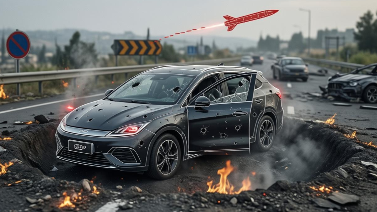 伊朗导弹落地，比亚迪汽车火了！高管高调点赞